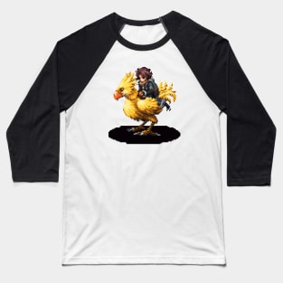 Hobo On A Chocobo Baseball T-Shirt